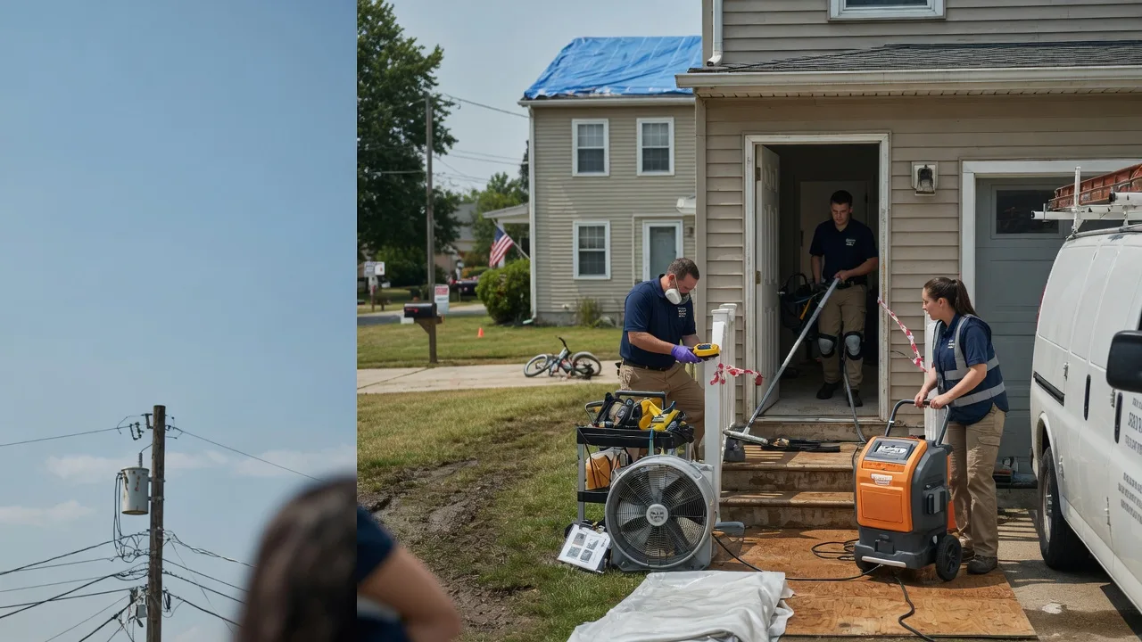 Water Damage Repair in Compton, IL near me